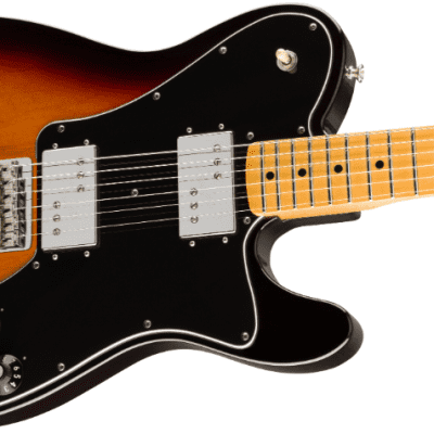 Fender Vintera Series 70's Deluxe Telecaster, 3-Color Burst Finish, Maple Fretboard w/ Fender Gigbag image 3