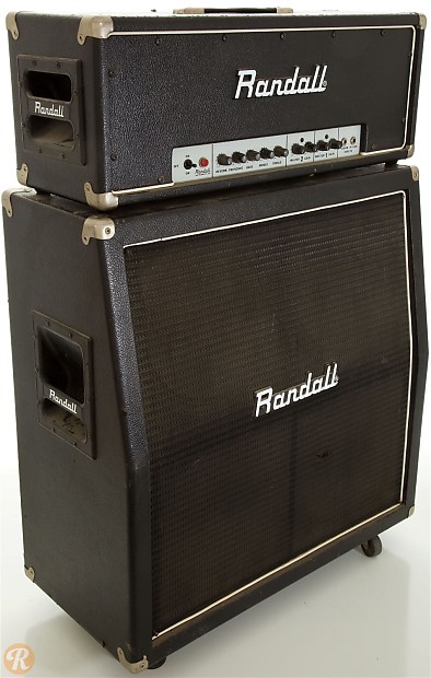Randall RG100ES 2-Channel 120-Watt 4x12" Guitar Amp Half Stack image 1