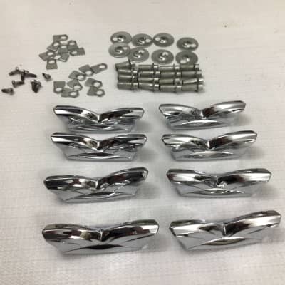Premier Snare Drum  Lugs For 2000 Series Drums 8 In Total 1960’s-1970s - Chrome image 2
