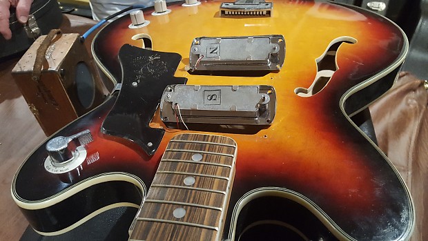 Vintage Teisco EP-12T 12-string Vibra Twin Electric Guitar