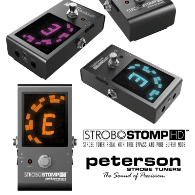 Peterson StroboStomp HD Compact Pedal Strobe Tuner image 1