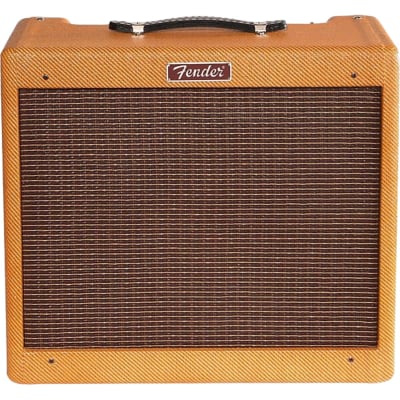 Fender Blues Junior Lacquered Tweed 15W 1X12 Tube Guitar Combo Amp image 5