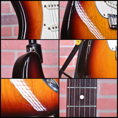 Fender Standard Stratocaster with Rosewood Fretboard Brown Sunburst 1988 w/OHSC image 11
