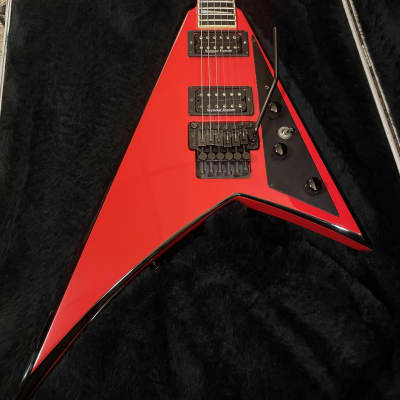 Jackson USA Select Series RR1 Rhoads 2003 - 2009 - Ferrari Red with Black Bevels for sale