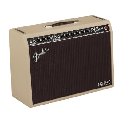 Fender Tone Master Deluxe Reverb 100W 1x12 Combo Amp - Blonde image 2