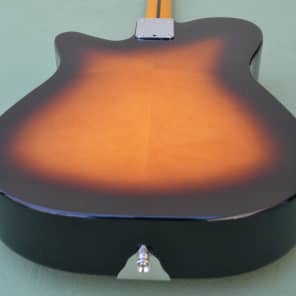 Fender Reso-Tele Acoustic/Electric Resonator  in 3 tone Sunburst image 7