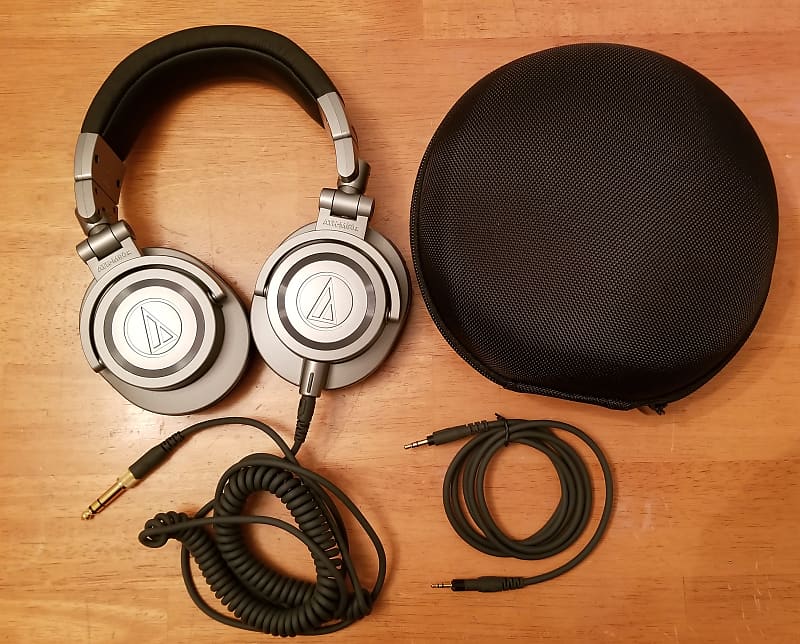 Audio-Technica ATH-M50XGM Professional Monitor Headphones, Gun Metal