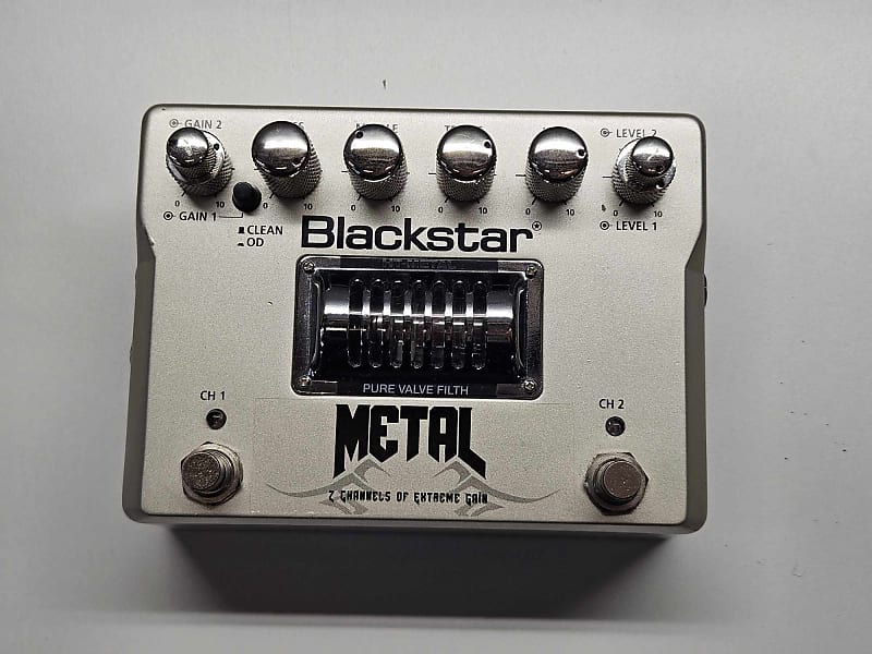 Blackstar HT-Metal Dual-Channel Valve Distortion Pedal | Reverb