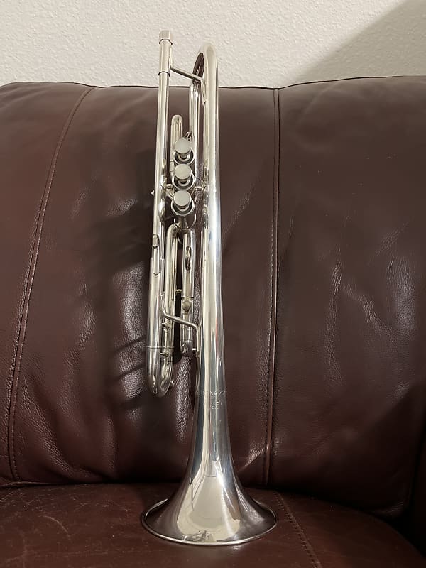 Getzen Eterna 700S Bb Trumpet SN P-13689 (Silver plated) image 1
