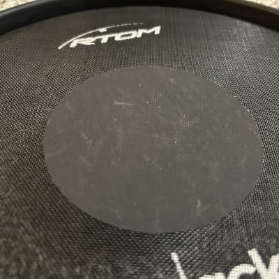 RTOM Black Hole 10” low volume mesh snap-on practice pad image 2
