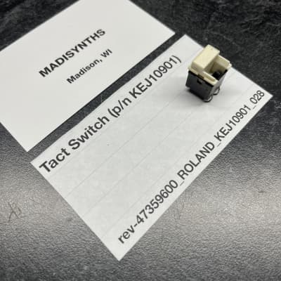 ORIGINAL Roland Replacement Push/Tact Switch (KEJ10901) for Juno-60, JSQ-60, MSQ-100, EP-6060, EP-11, etc