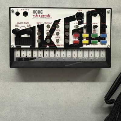 Korg Volca Sample OK GO Edition Digital Sample Sequencer 2015 - Present - White with OK GO Logo