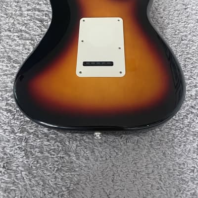 Fender Standard Stratocaster 2003 MIM Sunburst Lefty Left-Handed Strat Guitar image 12
