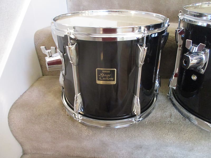 Yamaha Stage Custom 12 X 10 & 13 X 11 Toms, Matched Set