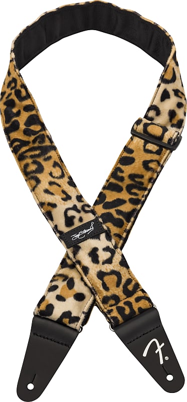 Fender Joe Strummer Guitar Strap Leopard