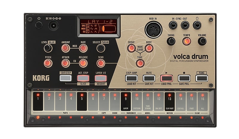 Korg Volca Drum Digital Percussion Synthesizer | Reverb