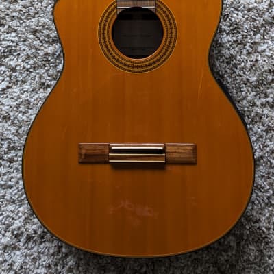 Takamine EG522SC Classical Nylon String Cutaway Acoustic/Electric Guitar - Left-Handed - Repaired for sale