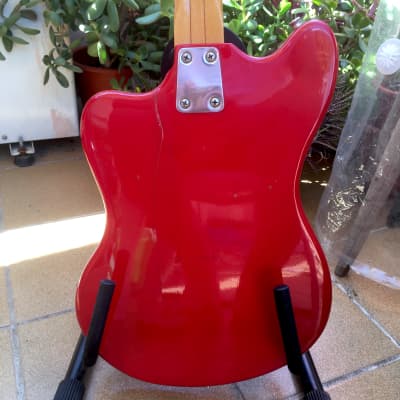 Eko Manta Bass 1972 Cherry Red image 4
