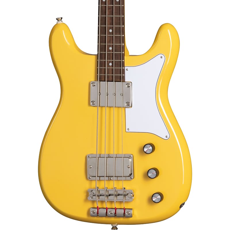 Epiphone Newport Bass in Sunset Yellow image 1