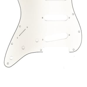 Fender 005-6199-000 American Standard Stratocaster Left-Handed 11-Hole Pickguard 3-Ply ('09 - '18)