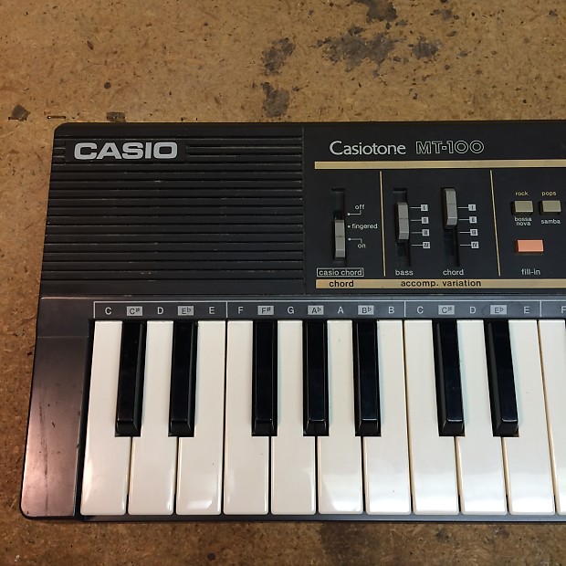 Casio Casiotone MT 100 Vintage Keyboard MT100