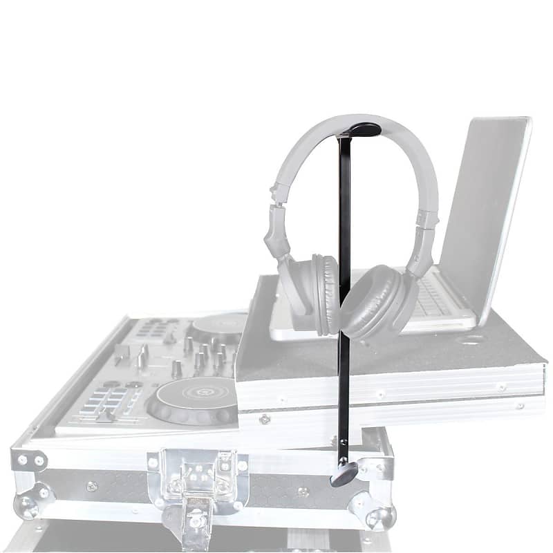 Prox X-HH711 Universal DJ Audio Headphone Clamp Holder Accessory for Table,  Hanger Mount, Speaker or Mic Stand Pole
