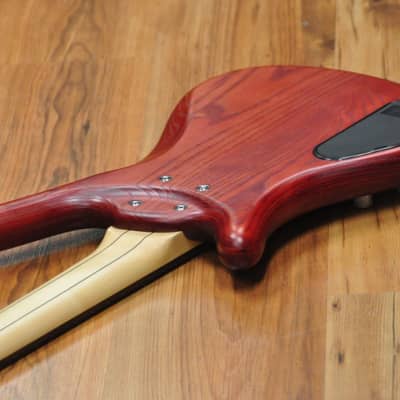 Warwick Rockbass Corvette $$ 5 Burgundy Red image 14