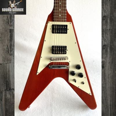 Gibson USA Flying V Faded, Worn Cherry, 2004, Hard Case image 12