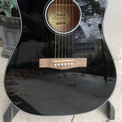 Fender Acoustic-Electric Guitar CD-110E BLK | Reverb