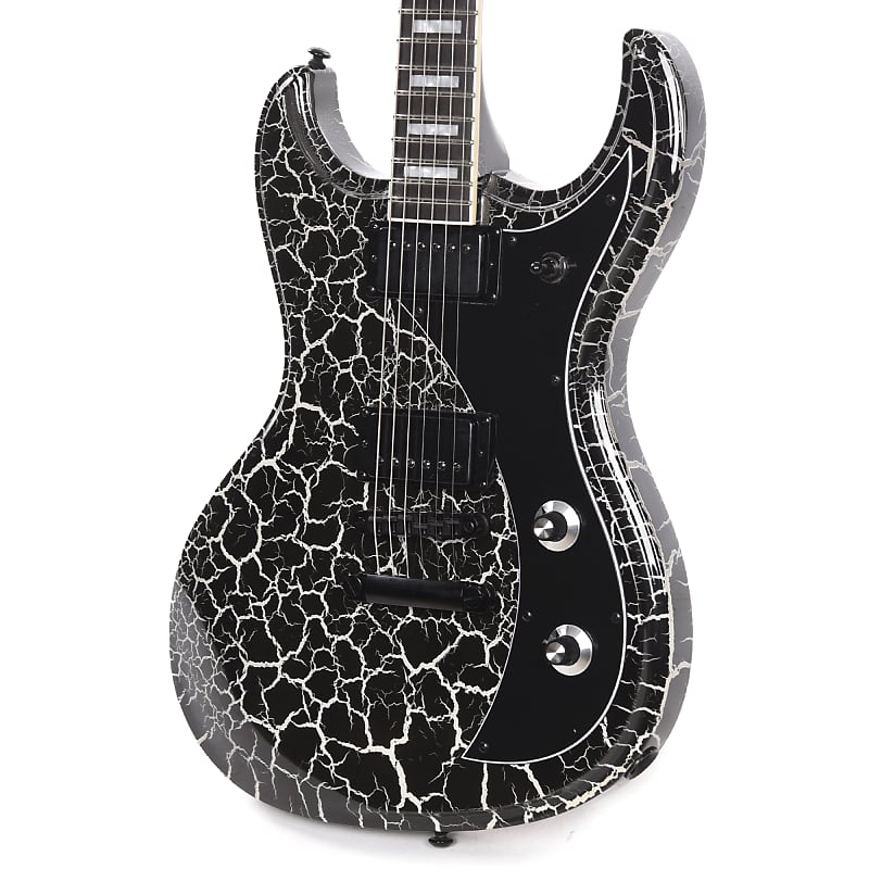 Dunable DE Gnarwhal Gloss White & Black Crackle w/Black
