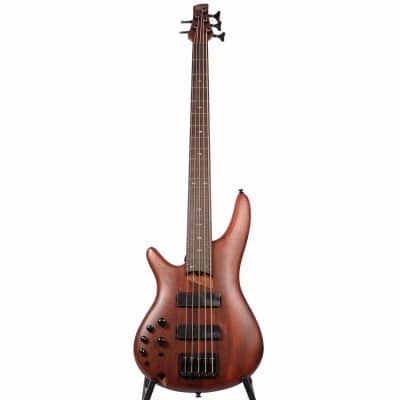 Ibanez SR Standard 5 string Electric Bass - Left Handed - Brown Mahogany image 2