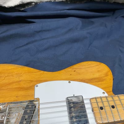 Fender American PARTS Telecaster Guitar - re-finished / routed for humbuckers 1972 - Local Pickup Only image 4