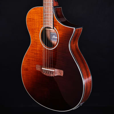 Ibanez AEWC32FM Acoustic-Electric, Amber Sunset Fade Gloss 4lbs 0.2oz image 4