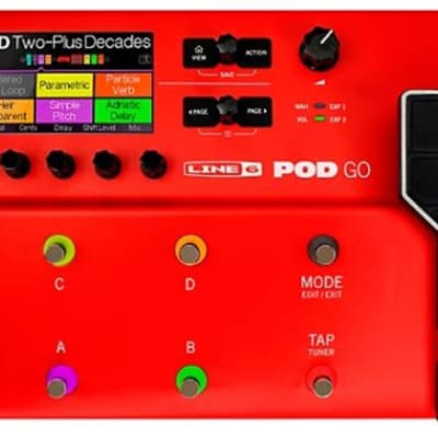 Line 6 Pod Go Guitar Multi Effects Processor