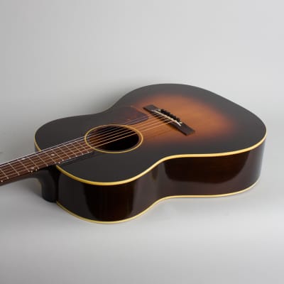 Gibson  LG-1 Flat Top Acoustic Guitar (1951), ser. #9133-13, original brown chipboard case. image 7