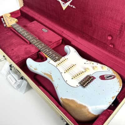 2023 Fender Custom Shop '69 Heavy Relic Stratocaster - Sonic Blue 