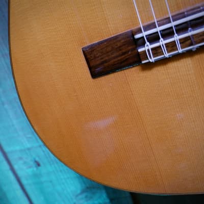 M. G. Contreras Flamenco Student Model 1980's-1990's - Natural with Hard Case & Wittner Mechanical Tuners image 13