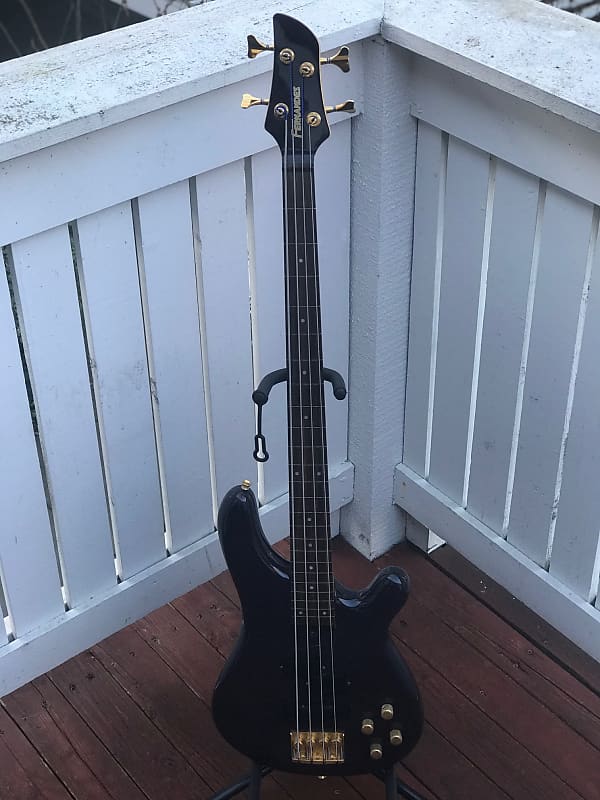 Fernandes FRB-90 Fretless 4 String Early 2000's Seethrough Purple