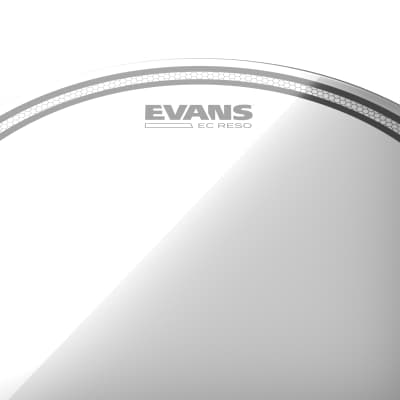 Evans EC Resonant Tom Drum Head, 15 Inch image 2