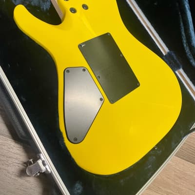 Vola Luna FR RF Corvette Yellow Electric Guitar image 4