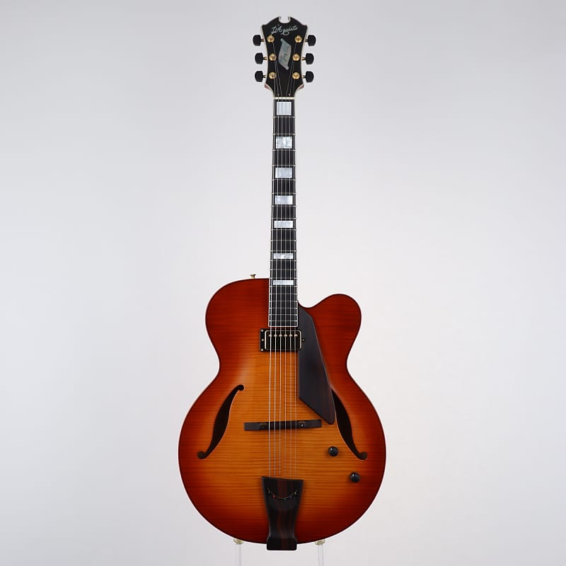 D'Aquisto DQ-JZ Jazz Line Violin Burst [SN 0601004] (07/12