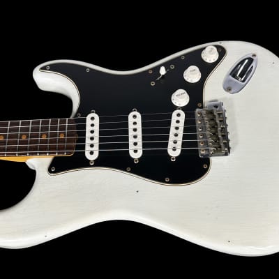 2022 Fender Stratocaster Custom Shop Post Modern Dual Mag II Strat Journeyman Relic ~ Olympic White image 2