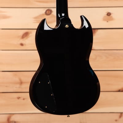 Gibson SG Custom 2-Pickup - Ebony - CS302089 - PLEK'd image 6