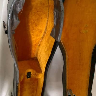 Vintage Early 70's Made In Japan Univox Matsumoku Violin Bass w/Original Case VG image 18