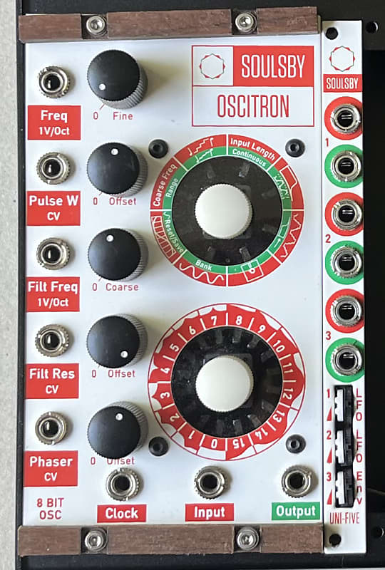 Soulsby Oscitron Wavetable Oscillator + UniFive Utility Reverb