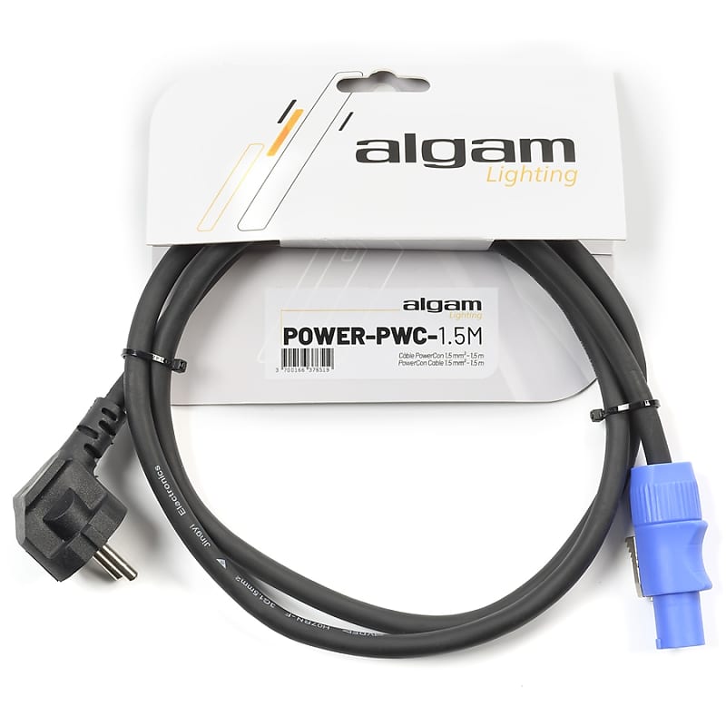 Algam Power Pwc 1.5 M Cavo Alimentazione Ce/Powercon  			