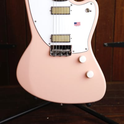 Harmony Silhouette Electric Guitar Shell Pink for sale