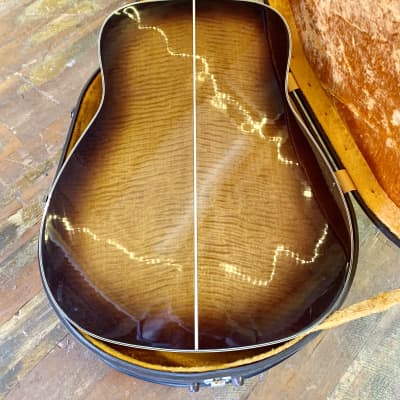 Yamaha FG-465 Sunburst original vintage deluxe | Reverb