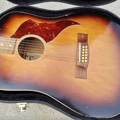 Vintage 1960's Egmond 12 String Acoustic Guitar - Early Model! image 2
