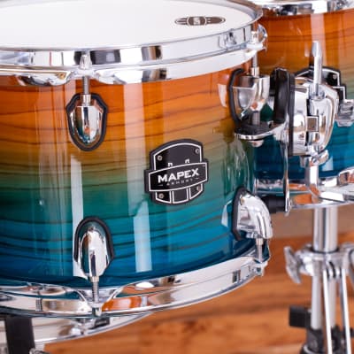 MAPEX ARMORY LIMITED EDITION 7 PIECE DRUM KIT, OCEAN SUNSET, EXCLUSIVE image 4